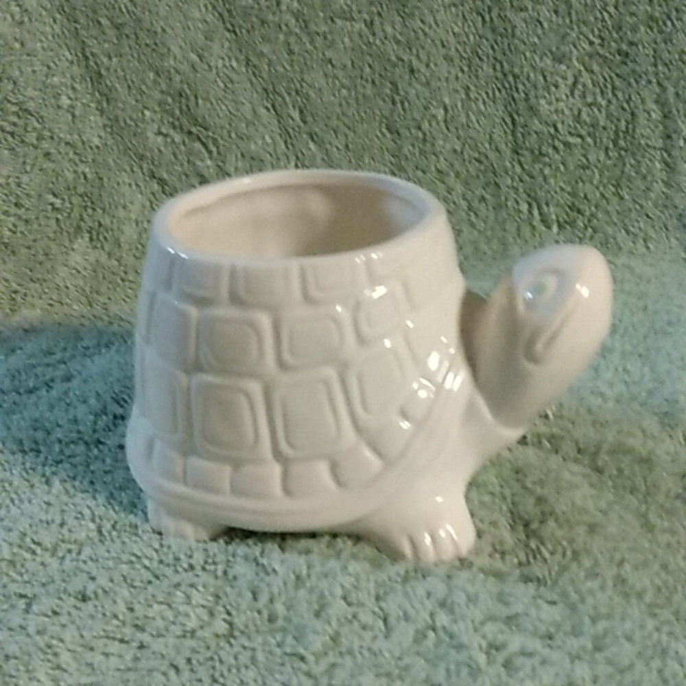 Turtle flower pot